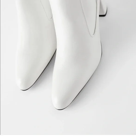 Zara block heel boots - Picture 4 of 8